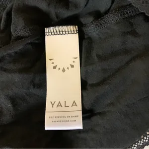 Yala Black Lace Trim Camisole‎ V Neck Sleepwear Loungewear XS thumbnail 5