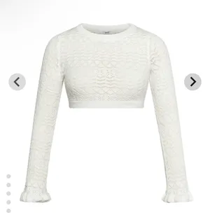 Beginning Boutique Embroidered Knit Top thumbnail 4