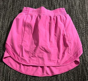 Lululemon Hotty Hot High Rise Skirt *Long Mesh Swift Sonic Pink Size 4 thumbnail 1