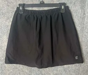 Nike Vintage Wkman Medium‎ Black Mini Tennis athletic Skirt thumbnail 1