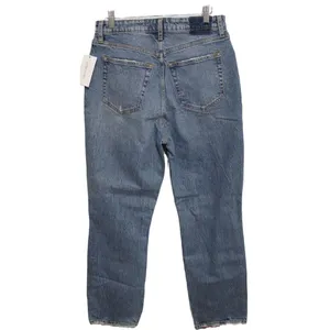 Abercrombie & Fitch Curve Love The Dad High Rise Blue Light Wash Jeans Size 30 8 thumbnail 2