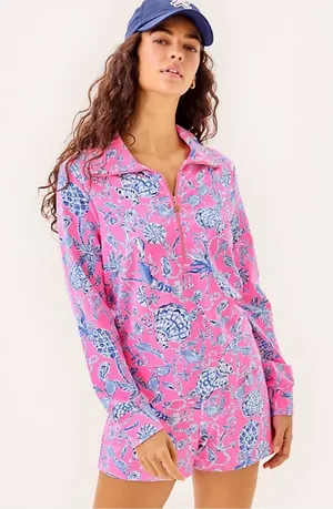 Lilly Pulitzer UPF 50+ SKIPPER POPOVER MEDIUM thumbnail 1
