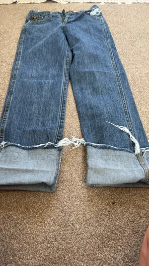 Green Label Cinch Jeans distressed thumbnail 5
