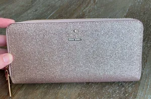 Kate Spade New York Glitter Clutch Wallet thumbnail 1
