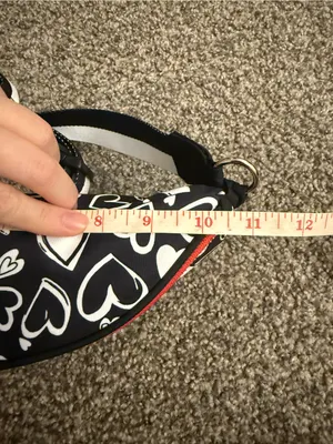 Brighton LOVE Black and White Heart Print Crossbody Belt Bag thumbnail 5