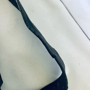 Sabrina Scala Leather Satchel Bag Black thumbnail 10
