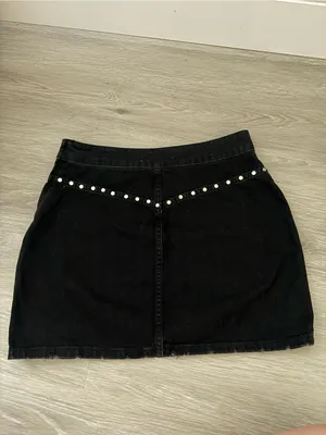 Rare Zara 100% Cotton Denim mini skirt thumbnail 4