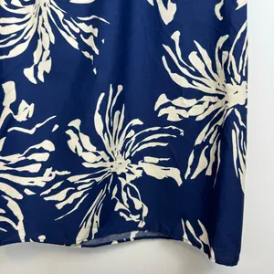 NWT ZARA Floral Tropical Printed Midi Skirt Sz Small Pleated Side Slit thumbnail 9