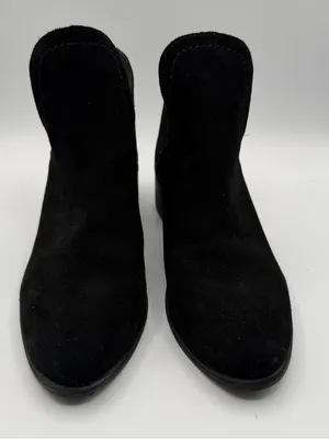 Coconuts by Matisse Pronto Black Suede Cutout Ankle Boots Womens 6.5 thumbnail 2