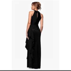 Xscape Women's Evening Bodycon Dress Black 14 Petite thumbnail 3