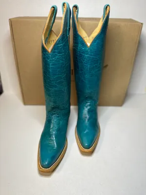 Redhawk Women's Western Boot - Jolene Turquoise casual classic outdoorsy stylish thumbnail 4