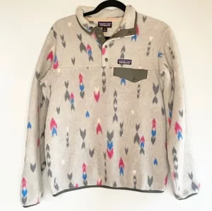 Patagonia Wish Tails Quarter Snap Synchilla - size Small thumbnail 1