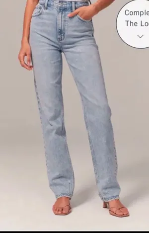 Abercrombie 90s High-Rise Straight thumbnail 1
