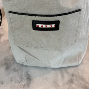 MARNI Drawstring Bag Tan thumbnail 3