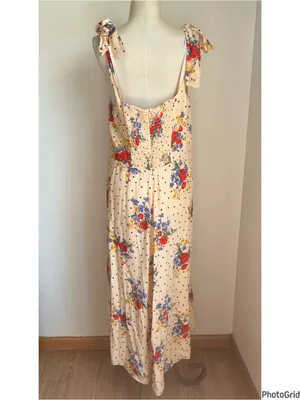 Sézane Dorotha Floral Dress Tie Straps Size 42 / US 2 thumbnail 5