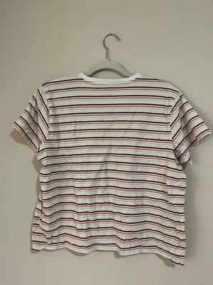LL Bean Striped Short Sleeve Shirt thumbnail 4