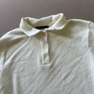 Zara Soft Knit Polo Shirt thumbnail 6