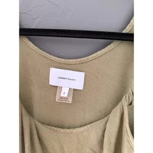 Current Elliott Olive Green Twisted‎ Strap Cotton Midi Tank Dress Size 2 Womens thumbnail 7