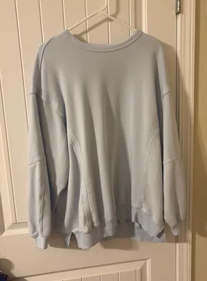 Aerie Crewneck Oversized Sweatshirt thumbnail 1