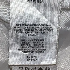 columbia sport‎ women white burgundy red winter ski jacket xl5865 large STAINS thumbnail 12