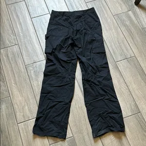 White Fox Boutique Black Cargo Pants Straight Fit thumbnail 7