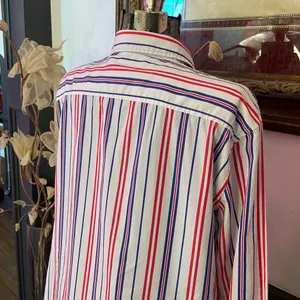 Ralph Lauren Black Label Striped Cotton Broadcloth Button Down Shirt - L 🧡🎀 thumbnail 9
