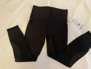 Lululemon Wunder Train Mesh Panel High-Rise Tight 25" thumbnail 4