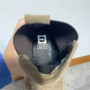 Emanuele Crasto‎ Tan/taupe Chelsea Boots Women’s size EU 39/US 8-8.5 thumbnail 5