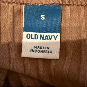 Old Navy Brown Ribbed‎ Knit Sleeveless Tank Top Sz S NEW thumbnail 3