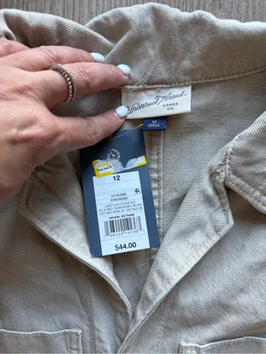 Universal Thread‎ Cream Utility Coverall Jumpsuit thumbnail 3