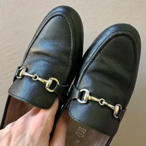 Sage Leather Buckle Loafers thumbnail 11