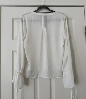 J.Crew Flowy Peasant Blouse thumbnail 2