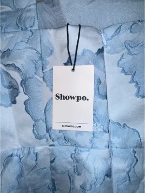 Showpo Kyra Mini Dress Blue Floral thumbnail 5
