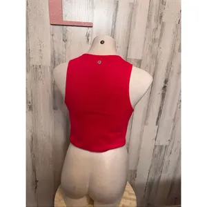 90 Degree by Reflex Rib Seamless Highline Tank Top Hot Pink Women’s XL thumbnail 5