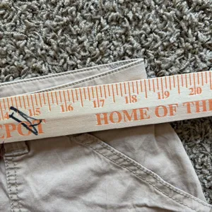 VINTAGE Abercrombie Fitch Skirt Womens L Brown Mini Utility Pocket Tactical‎ Y2K thumbnail 7