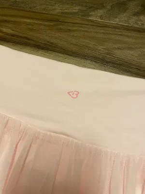 NWT! Popflex Target X Blogilates Women's Ballerina Skort Skirt Pink Size Large thumbnail 8