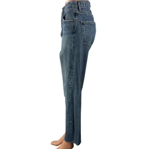 AGOLDE Women's High Rise Medium Wash Relaxed Straight Leg Denim Jeans Pants 24 thumbnail 2