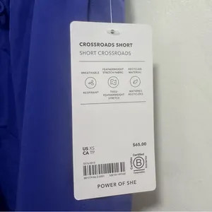 Athleta Crossroads Blue Shorts Size XS thumbnail 4