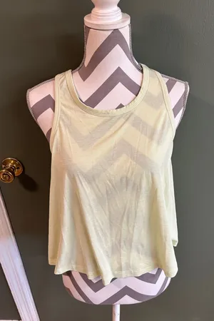 all in motion Pale Yellow Scoop Neck Tank Top thumbnail 1