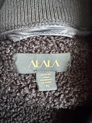 Alala black Sherpa bomber jacket thumbnail 5