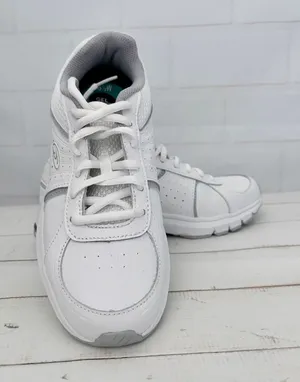 Dr. Scholl's NWOT White Leather Women's Gel Cushion Sneakers Size 6.5W thumbnail 1