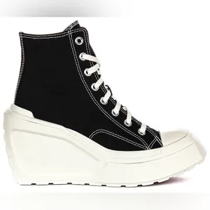 Converse Chuck 70s‎ De Luxe Wedge High Top 'Black' 8.5 thumbnail 5