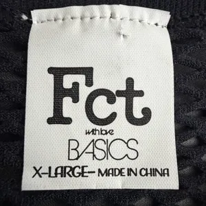 FCT With Love Basics XL Black Cross Mesh Crop Top Long Sleeve Whimsigoth Y2K thumbnail 7