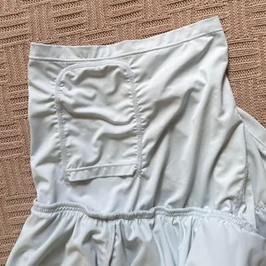 Light Blue Flowy Swim Skort Size Small thumbnail 6