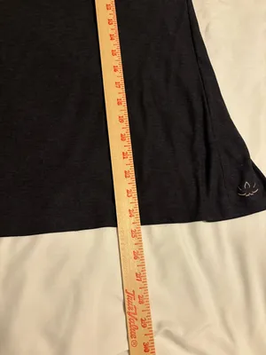 Beyond Yoga Black Long Sleeve Tie Back Top XL Made USA Athleisure thumbnail 6