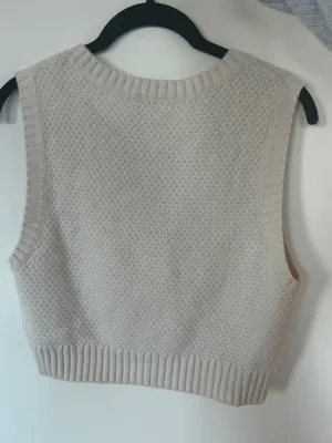 Aritzia Sunday Best Sparrow V-Neck Sweater Vest thumbnail 2