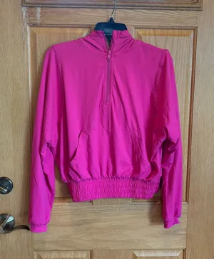 Leala and Lavender quarter zip Pink thumbnail 1