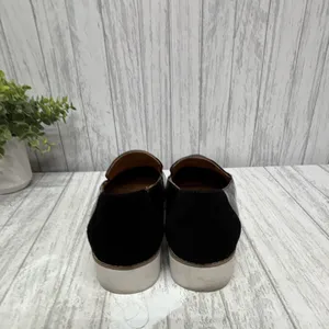 Vionic Kensley Womens 8.5 M Black Leather Slip On Loafers Comfort EU 39 thumbnail 4