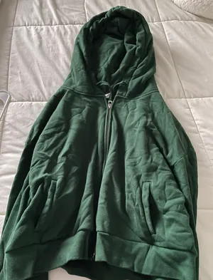 Gap Cropped Zip Up Hoodie thumbnail 1