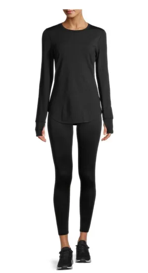 Climate Right by Cuddl Duds Women's Thermal Guard Thermal Top Size Medium thumbnail 1